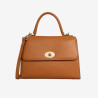 Mac Douglas - Petit sac cartable cuir Clichy Alba S châtain